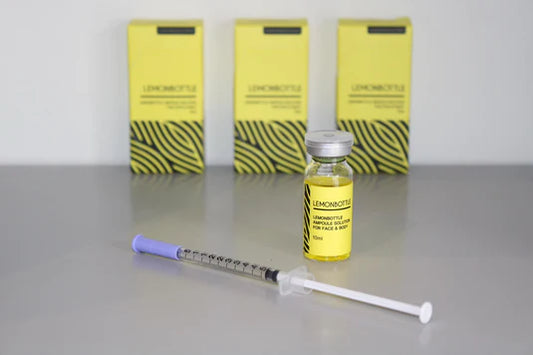 OUT OF STOCK PREORDER ONLY - delivery date unknown. 
Lemon Bottle Fat Dissolver 5x10ml box